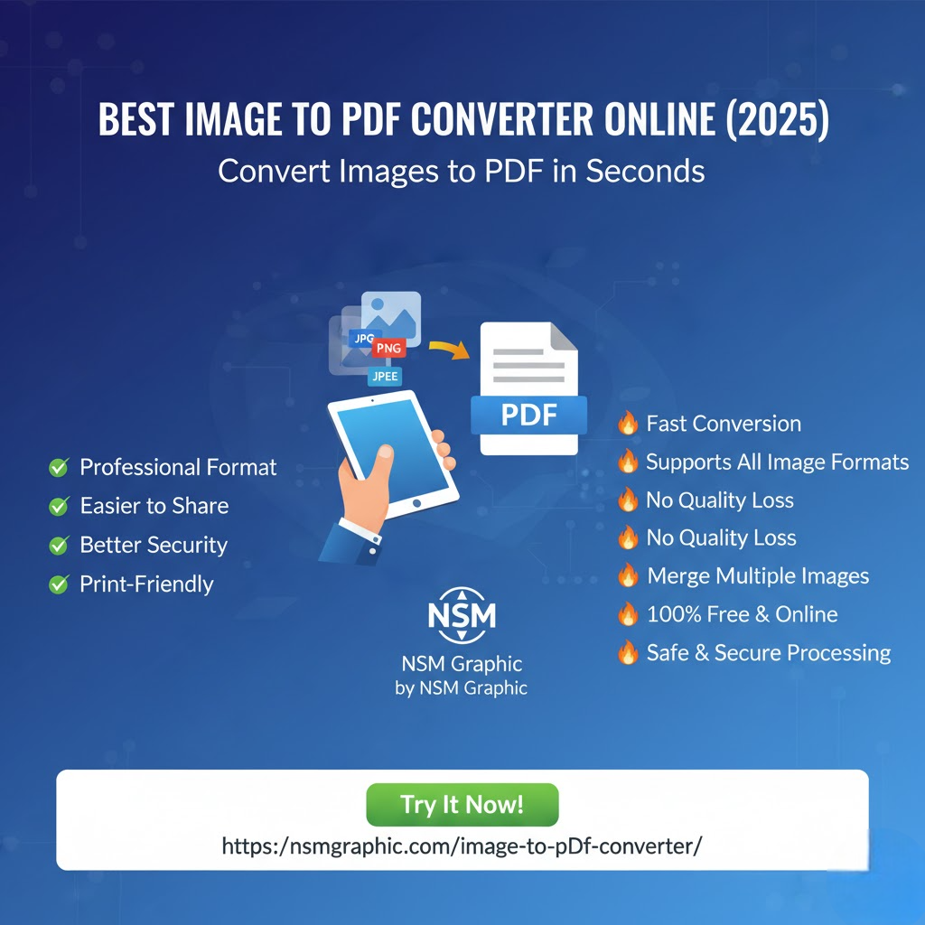 Convert JPG to PDF Free Online